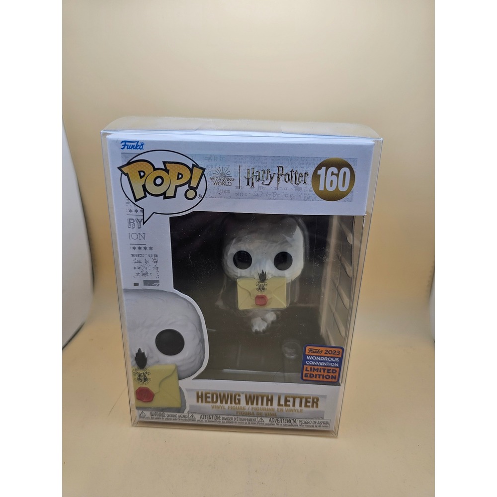 Funko Pop Harry Potter 160 Hedwig With Letter Convention Exclusive Vinyl Figure
